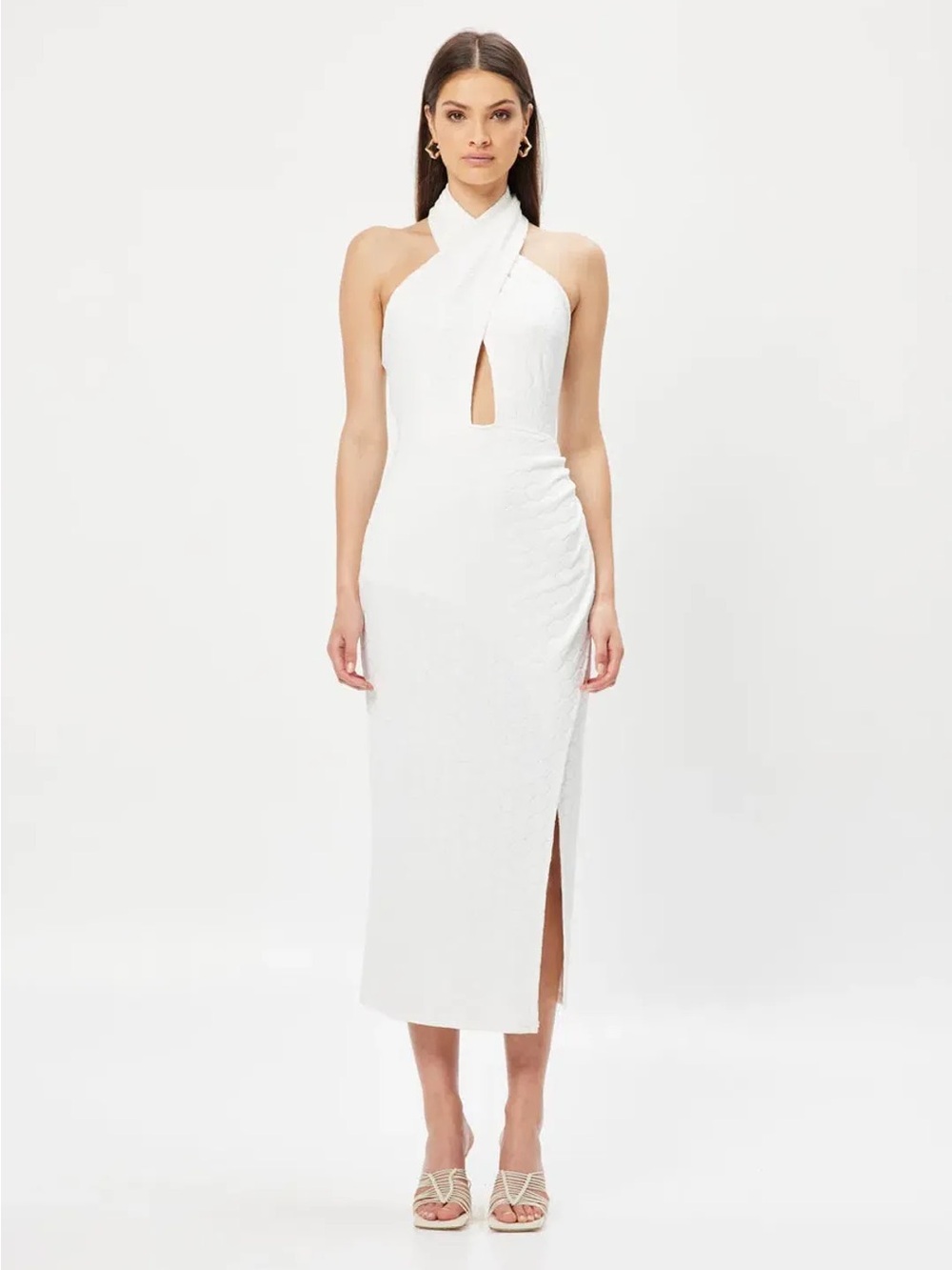 ELLIATT KALINAGO DRESS WHITE NWT